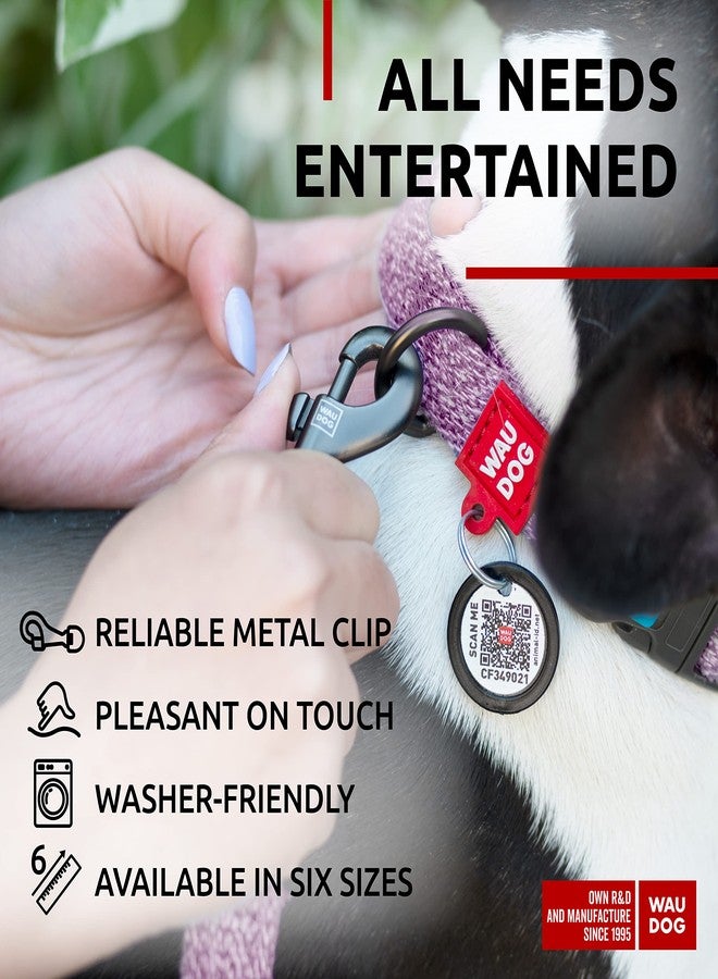 WauDog Recycled Cotton Dog Leash Eco-Friendly Alternative to Nylon for Small Medium and Large Dogs - Reflective Strong Dog Leashes for Large Breeds - Puppy Leash - Image 5